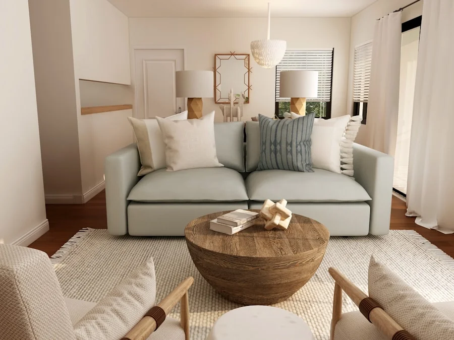 Interior de apartamento simples